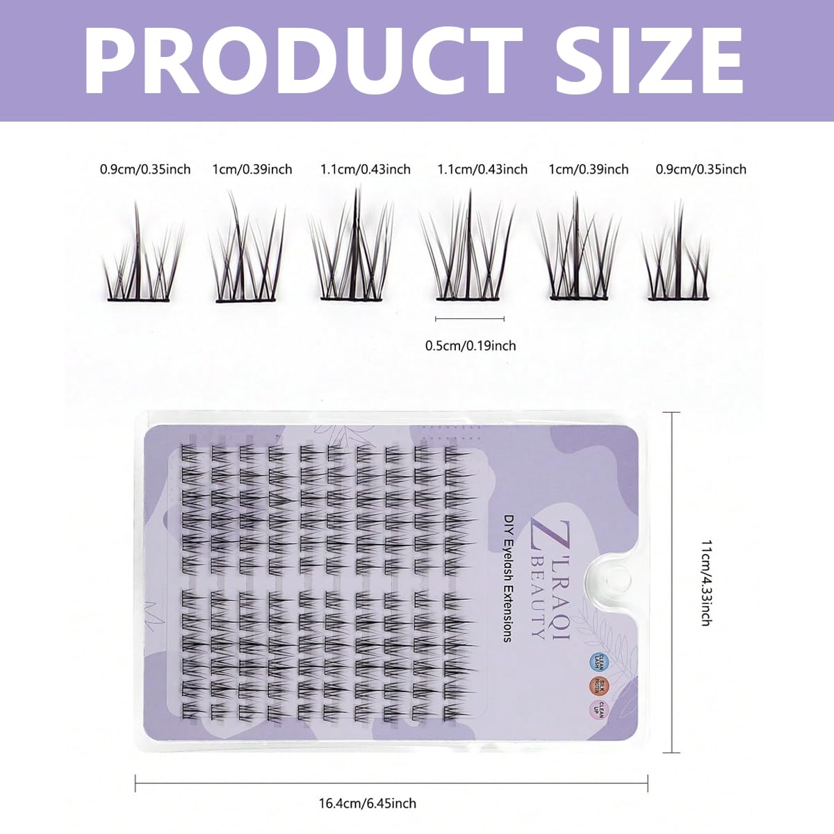 MAYCREATE 120pcs Lash Clusters DIY Eyelash Extensions for Women, Cluster Lashes Wispy False Eyelashes 9-11MM Mixed, Natural Long Individual Flare Lashes Cluster False Eyelashes MAYCREATE 120pcs Lash Clusters DIY Eyelash Extensions for Women, Cluster Lashes Wispy False Eyelashes 9-11MM Mixed, Natural Long Individual Flare Lashes Cluster False Eyelashes